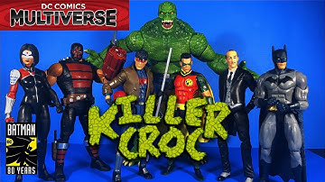 DC Comics Multiverse Collect and Connect Killer Croc Action Figure Review and Wave Ranking