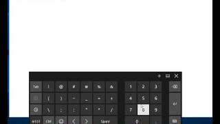 윈도우10 터치 키보드 사용하는 방법 (화상키보드, 가상키보드) screenshot 2