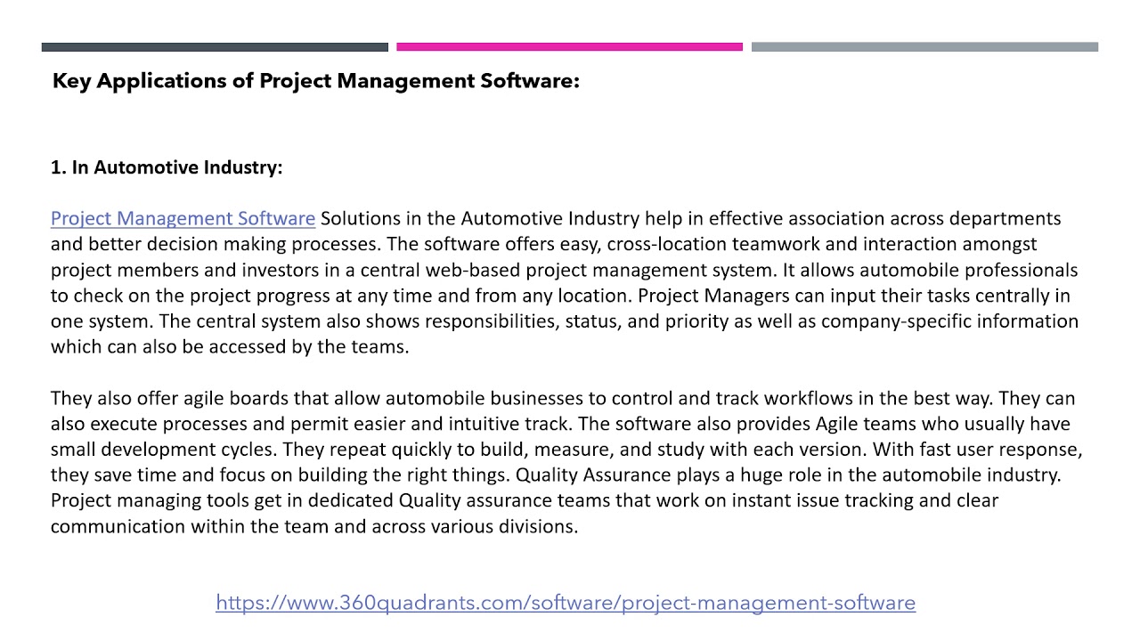 Best Project Management Software | Growth Analysis | Competitive Leadership Mapping Terminology