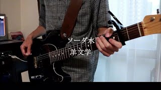 【弾いてみた】ソーダ水 / 羊文学（ギター）