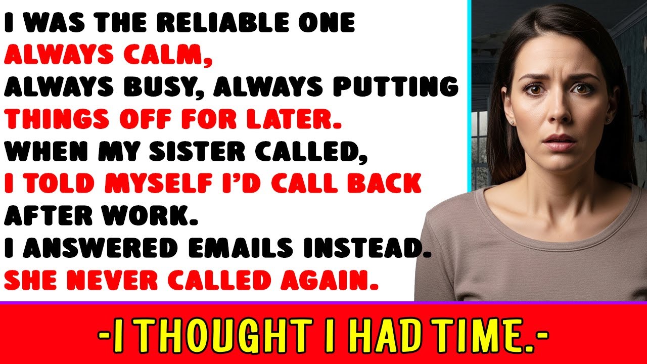 I Chose Work Over One Phone Call — I Didn’t Understand the Cost Until Years Later