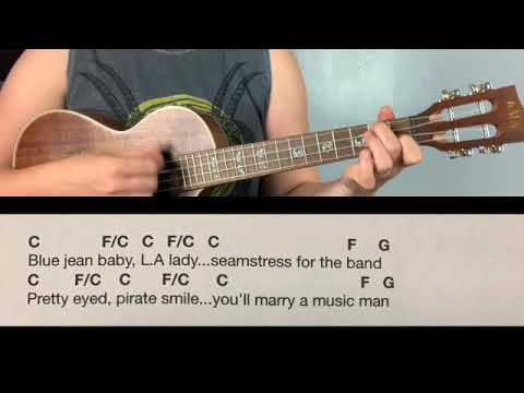 Elton John - Tiny Dancer Ukulele Chords - Ukulele Cheats