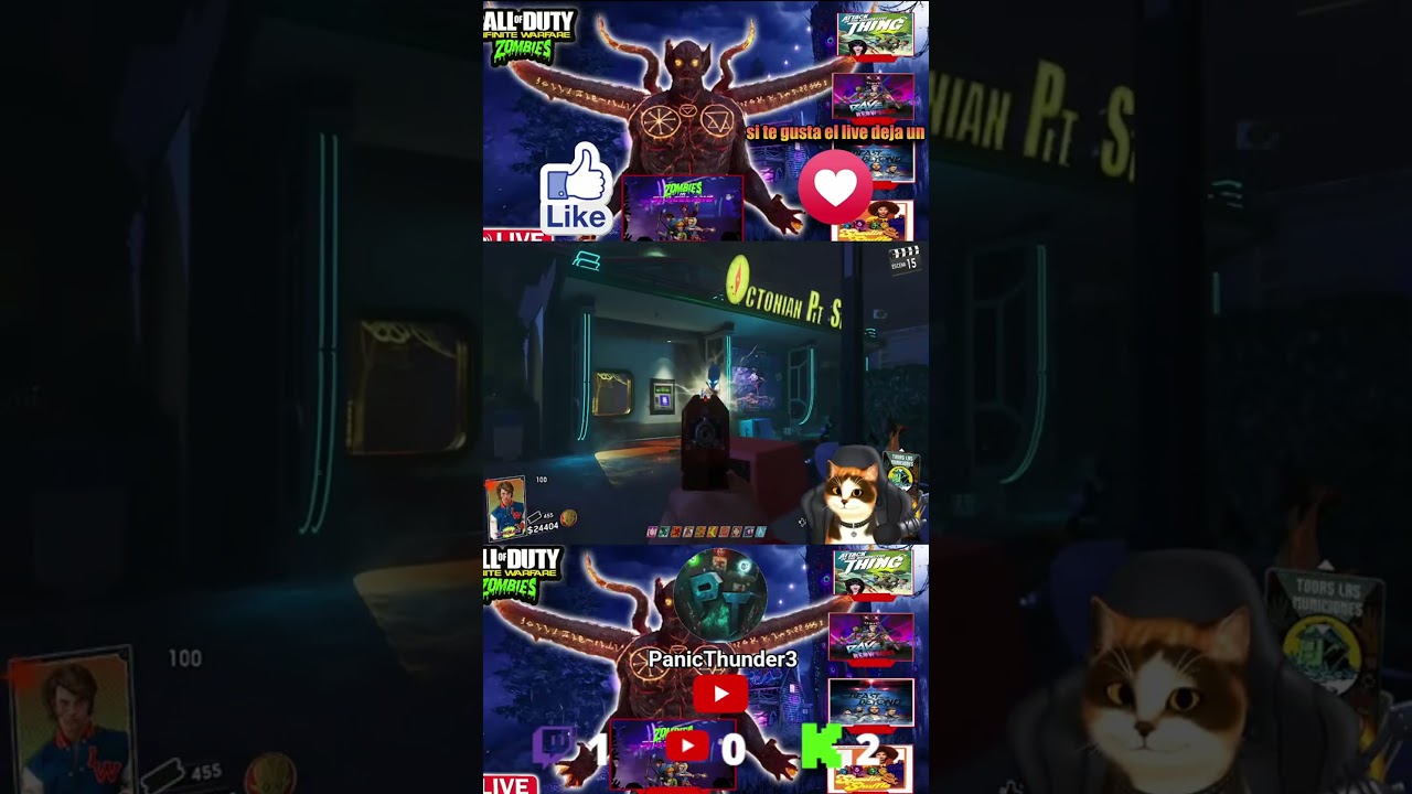 COD: INFINITE WARFARE ZOMBIES | HACIENDO EL  EASTER EGG DE  Easter Egg en Spaceland