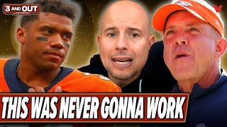 Reaction to Russell Wilson's benching by Sean Payton \& Broncos | 3 \& Out