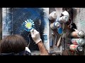 Flower SPRAY PAINT ART by Ucuetis