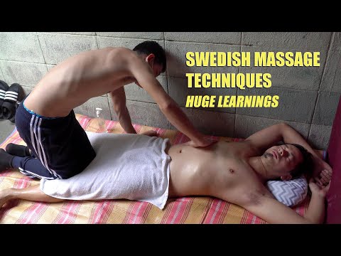 MASSAGE HOW TO: BASIC SWEDISH BODY MASSAGE TECHNIQUES