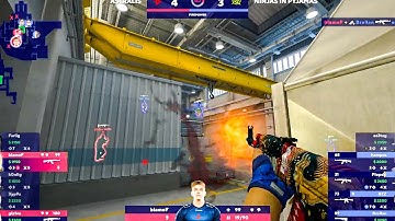 Astralis blameF 1v4 + ACE?! DAMNNN! | CSGO