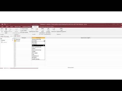 Video: Hvordan opretter jeg en database i OpenOffice base?