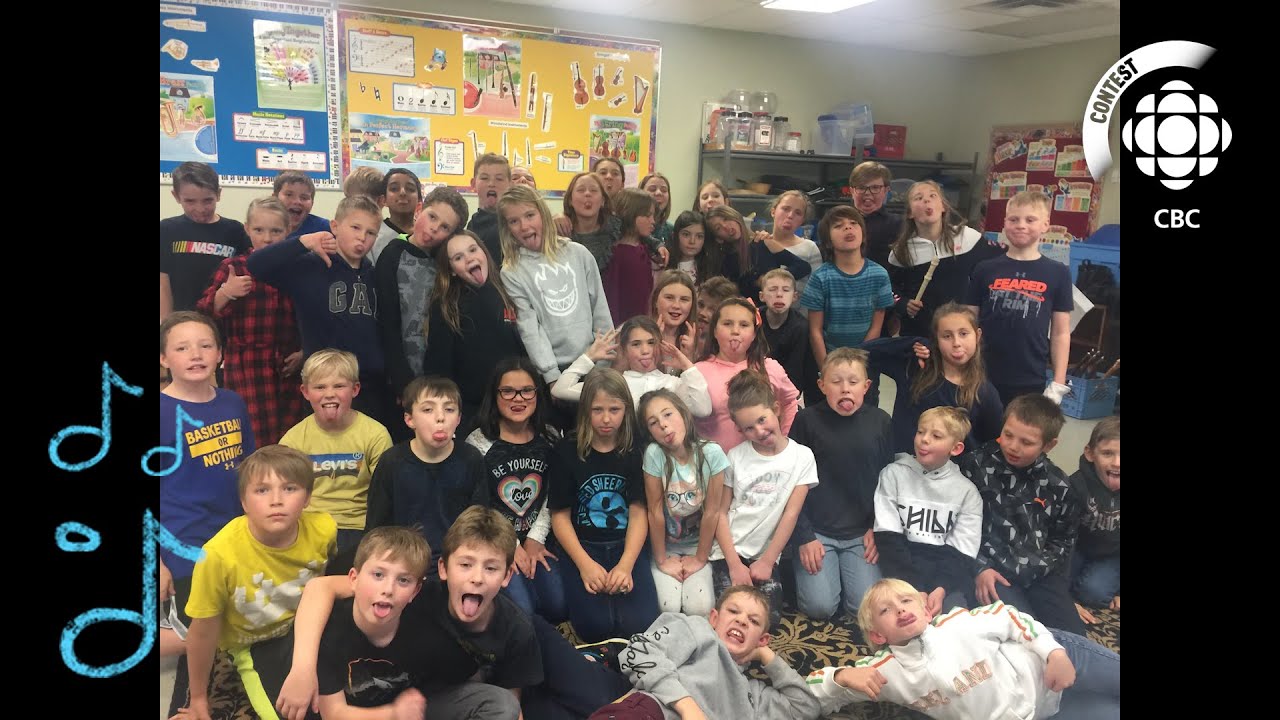 Hallelujah - Red Deer Lake School #CBCMusicClass - YouTube