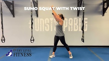 Sumo Squat with Twist