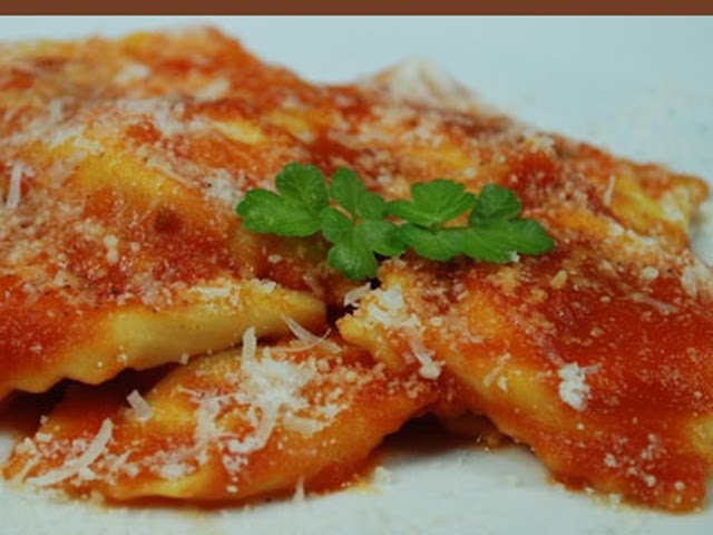 Traditional Italian Ravioli