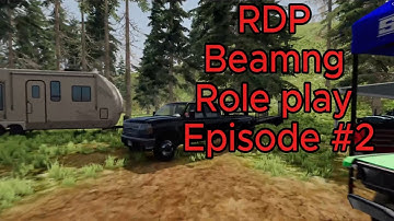 Bubble Vic & Caddy Beamng W/ RDP Role play Episode 2