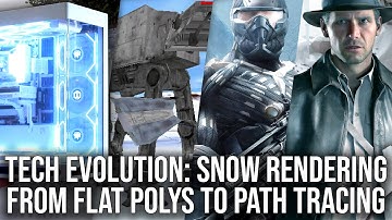 The Evolution of Snow Rendering - From Flat Polygons To Path-Traced Lighting [Sponsored]