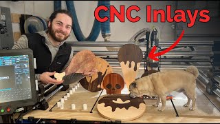 Making Inlay Charcuterie Boards with CNC Magic!