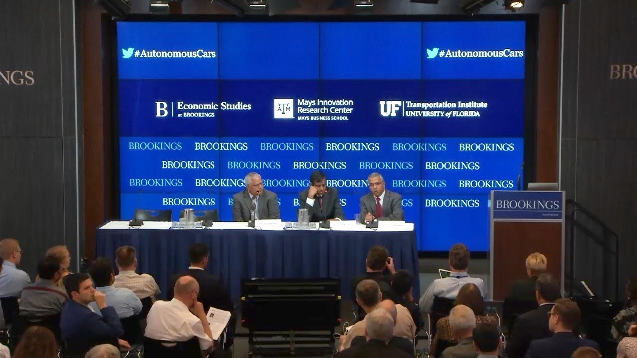 brookings institution events Autonomous cars: Science, technology, and policy - Part 3