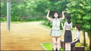 komichi found the best pillow 😏/ Akebi's sailor uniform