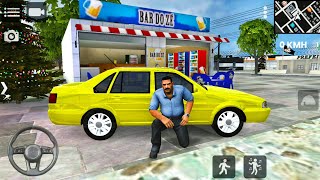 Taxi Sport Car Driver Sim - Pickup & Peugeot Driving - Android Gameplay screenshot 5