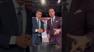 Getting ready for a Sportscenter show