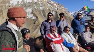 Ladakh democratic Alliance, Independent Candidate Haji Hanifa Jann Address people at Sapi