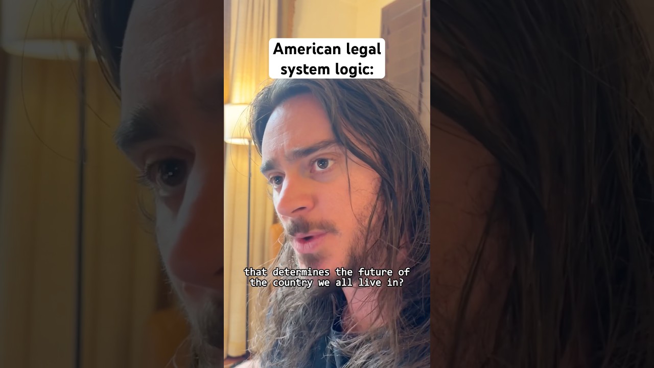 American legal system logic #shorts #comedy #funny