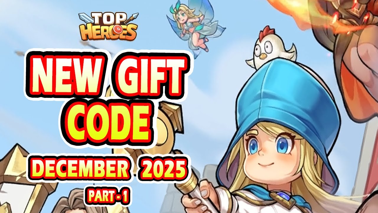 Top Heroes New Gift Code | Top Heroes New Gift Code December 2025 (Part-1)