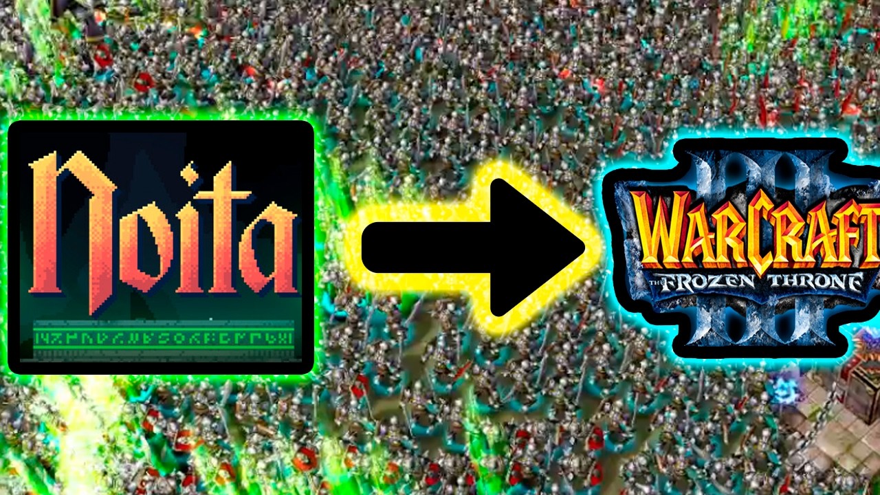 Я запихнул Noita в Warcraft III