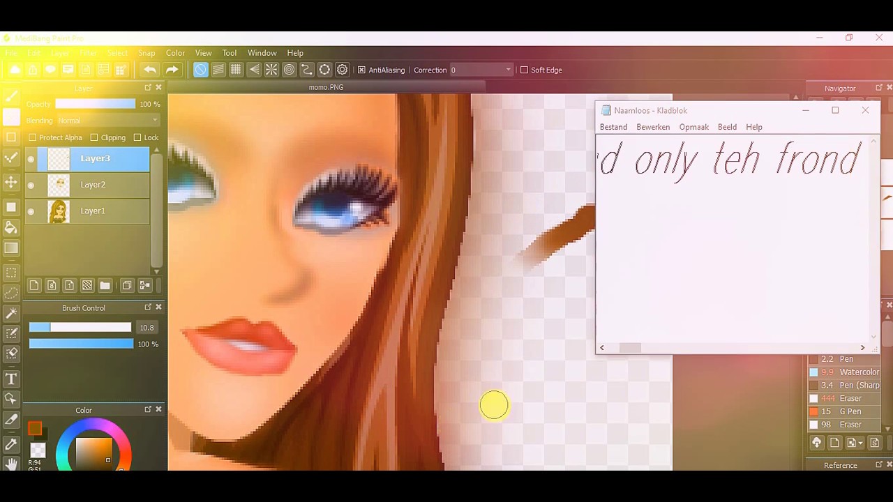  Eyebrow  Speedpainting tutorial Cheyenne Msp  x YouTube