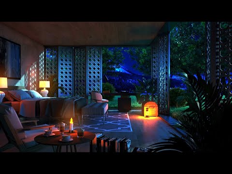 Rain Falling Outside, Thunderstorm Sounds for Sleeping