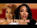 K. Michelle Flees The Scene During Showdown With Drew Sidora.
