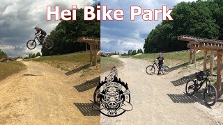 Hei Bikepark, jump line, MataFaka, big drop and road gap 🔥