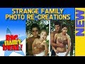 Strange Family Photo Re Creations