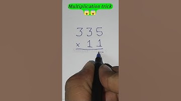 Awesome Multiplication tricks 😱😱🔥🔥🔥#multiplicationtricks #mathstricks  #shorts
