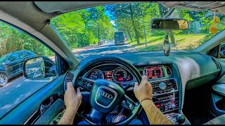 2007 Audi Q7 | 3.0 TDI quattro 233 HP | POV Test Drive #2867 | Joe Black