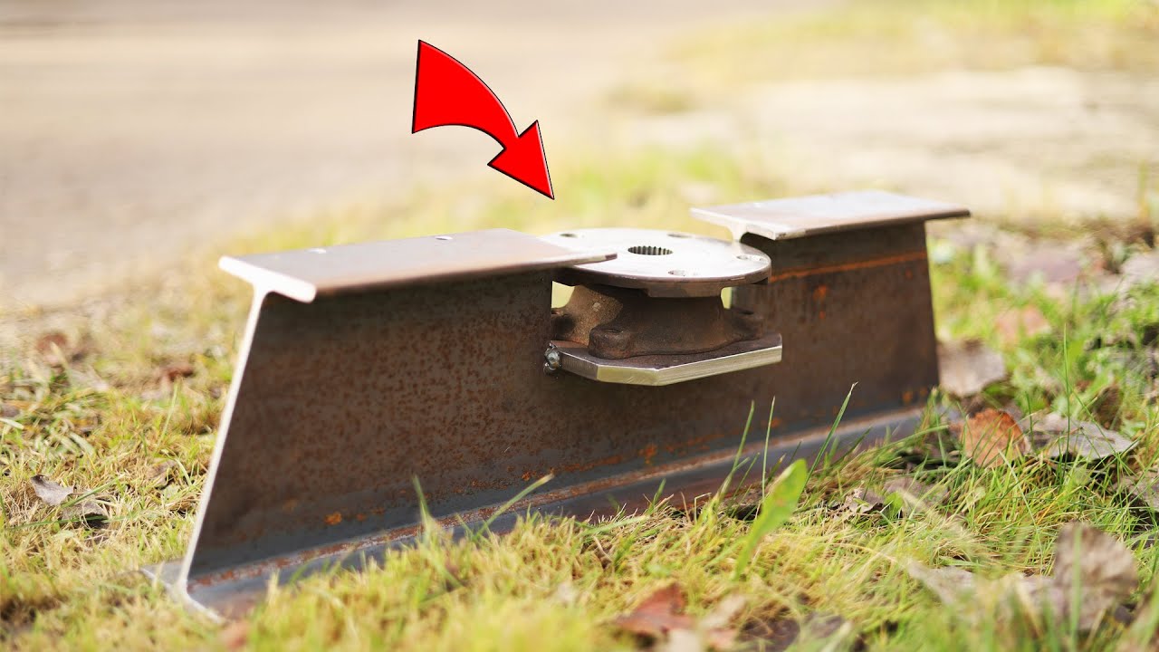 Unique use of the old Steel Beam! Why hasn't anyone done this before?