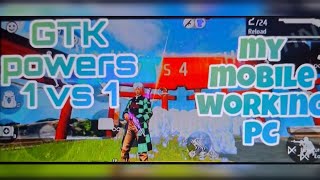GTK ka power hai mera 📲 working PC🖥️ player hai#freefire #comedy #shorts #song #comedy  screenshot 4