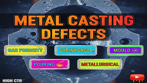 1. “Metal Casting Defects EXPLAINED 🔥 | Gas Porosity, Shrinkage, Pouring & Metallurgical Defects”