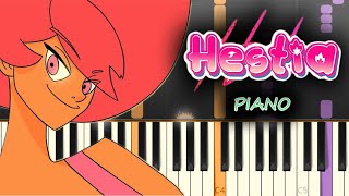 HESTIA - Destripando La Historia | PIANO Tutorial / Cover + Letra