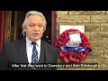 Ossett blue plaque Reginald Earnshaw 28th September 2019
