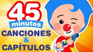 45 Minutos de Capitulos y Canciones Infantiles ♫ Dibujos Animados ♫ Plim Plim