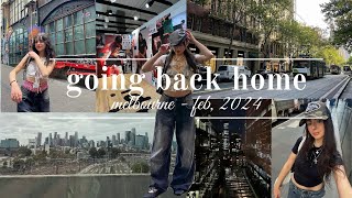 going back home - melbourne part 2 vlog