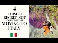 I Regret Not Doing These Things - SUBTITLES IN ITALIAN &amp; ENGLISH - Expat In Turin Italy