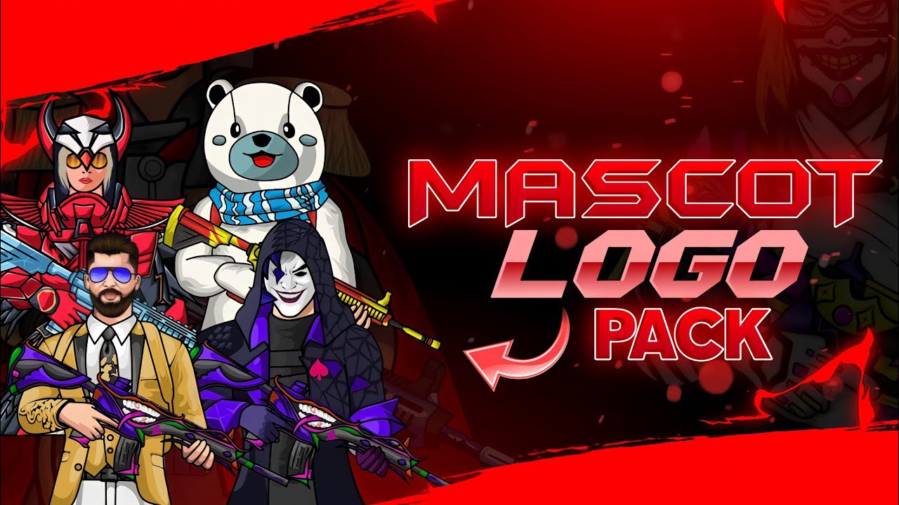 Pubg Mascot Logo Pack || Mascot Logo