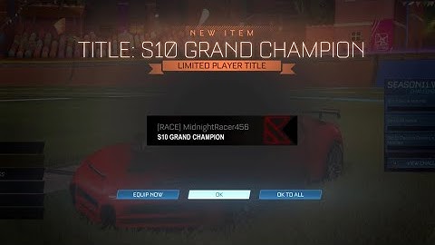 New S10 Competitive Rewards Showcase!! *Broken Titles*