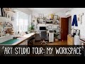 Art Studio Tour: mi espacio de trabajo