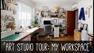 Art Studio Tour: mi espacio de trabajo