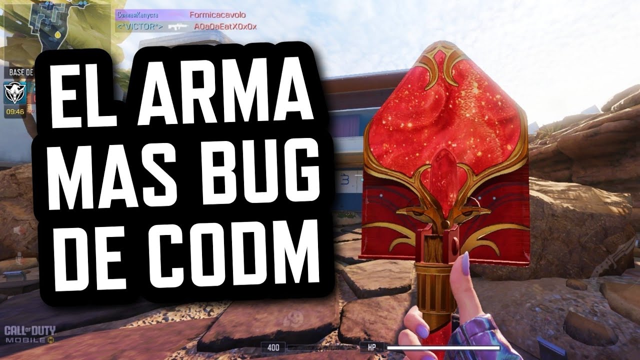 El arma Melee mas bugeada de todo CODM