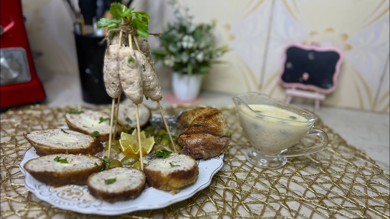 بنة لعراس رولي كريسبي بالصلصة البيضاء هذا هو الطبق لي رح تحمري بيه ضيافك في عرضاتك