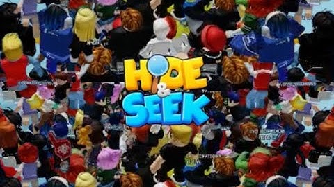 SOMEWHERE IN THE CROWD... - Roblox 100 Player Mega Hide And Seek (SRC & HRG)