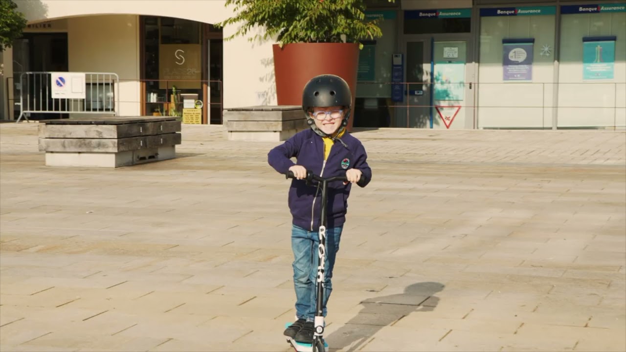 PATINETE ELÉCTRICO INFANTIL - RIDE55, AZUL..