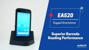 EA520 Rugged Smartphone Superior Barcode Reading Demonstration